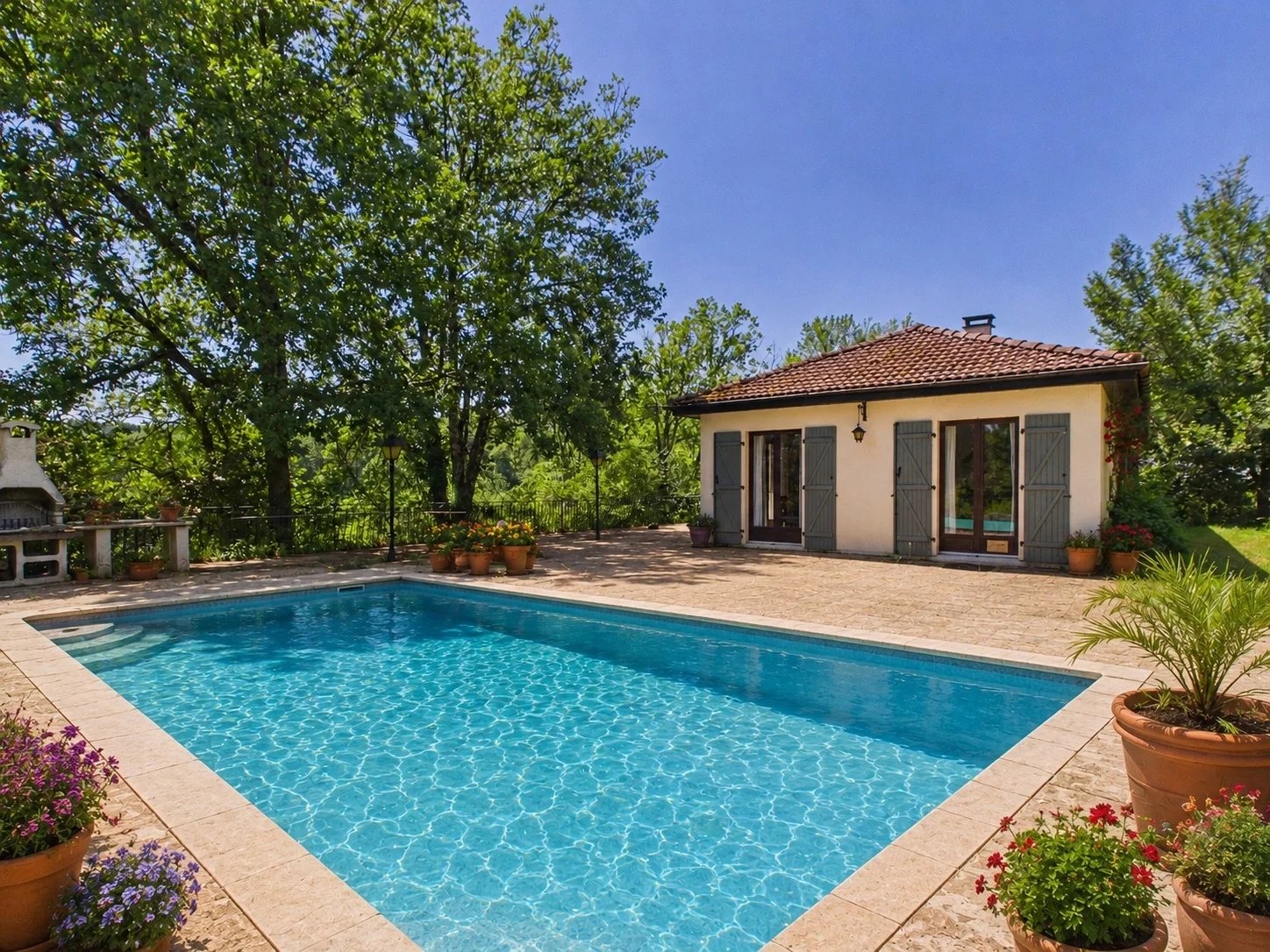 Charming 3-Bedroom Home with Pool and Single-Level Living in Siorac-en-Périgord, Aquitaine – France – BVI83958