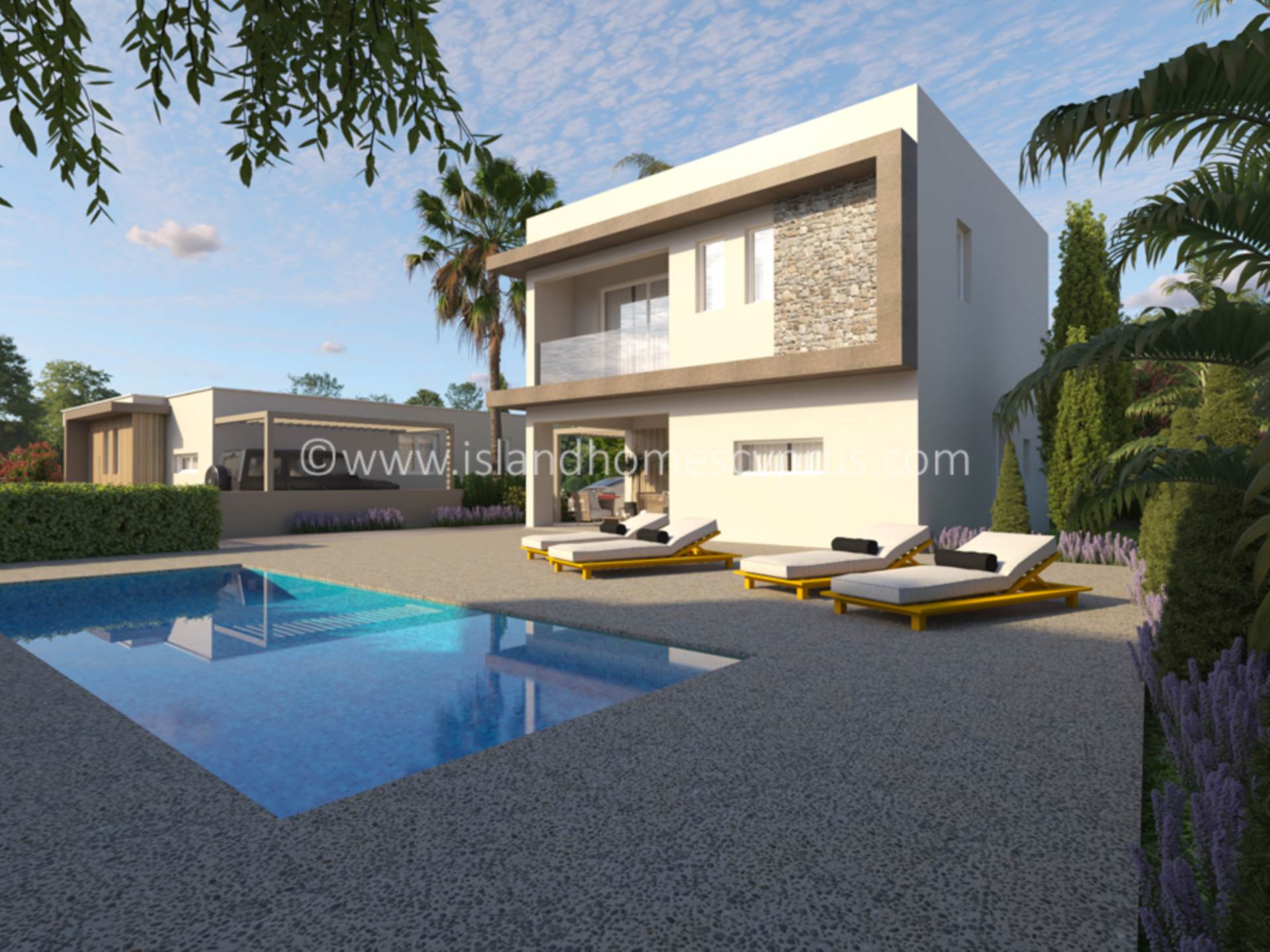 3 bedroom Villa in Xylofagou, Larnaca, Cyprus – JoX102dp