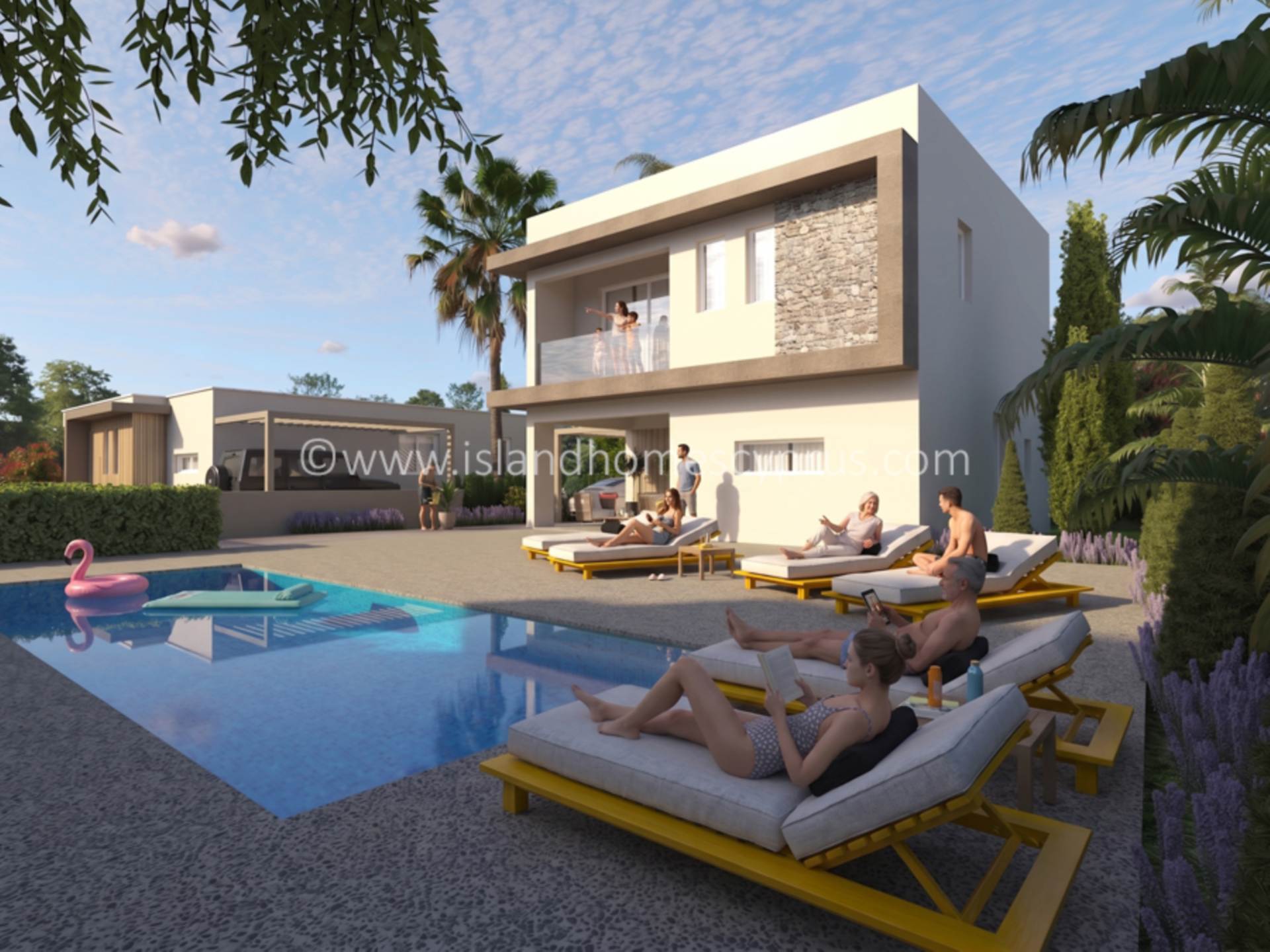 3 bedroom Villa in Xylofagou, Larnaca, Cyprus – JoX102dp