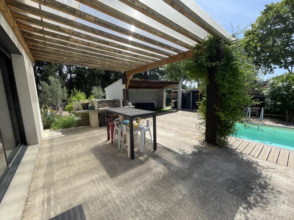 Escales – a newly built villa style property with 4 bedrooms, open plan living and swimming pool.