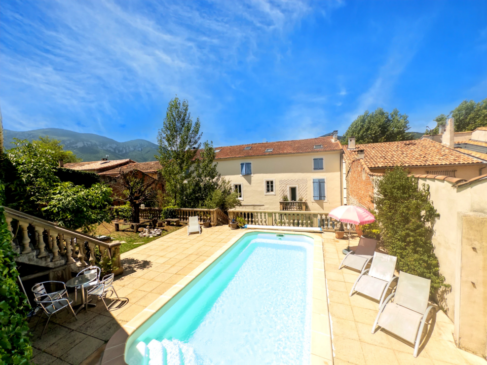 Spacious family home with business potential and pool in Occitanie