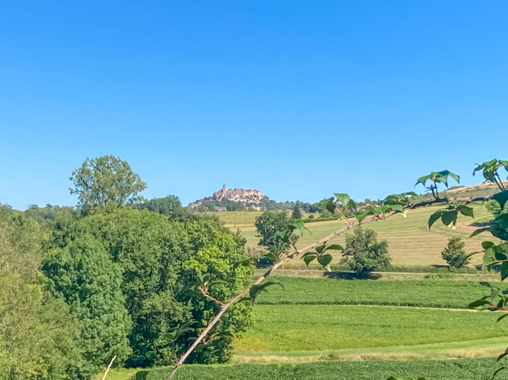 Stunning family house with breathtaking views of Cordes-sur-Ciel, a pool and potentials for B&B income