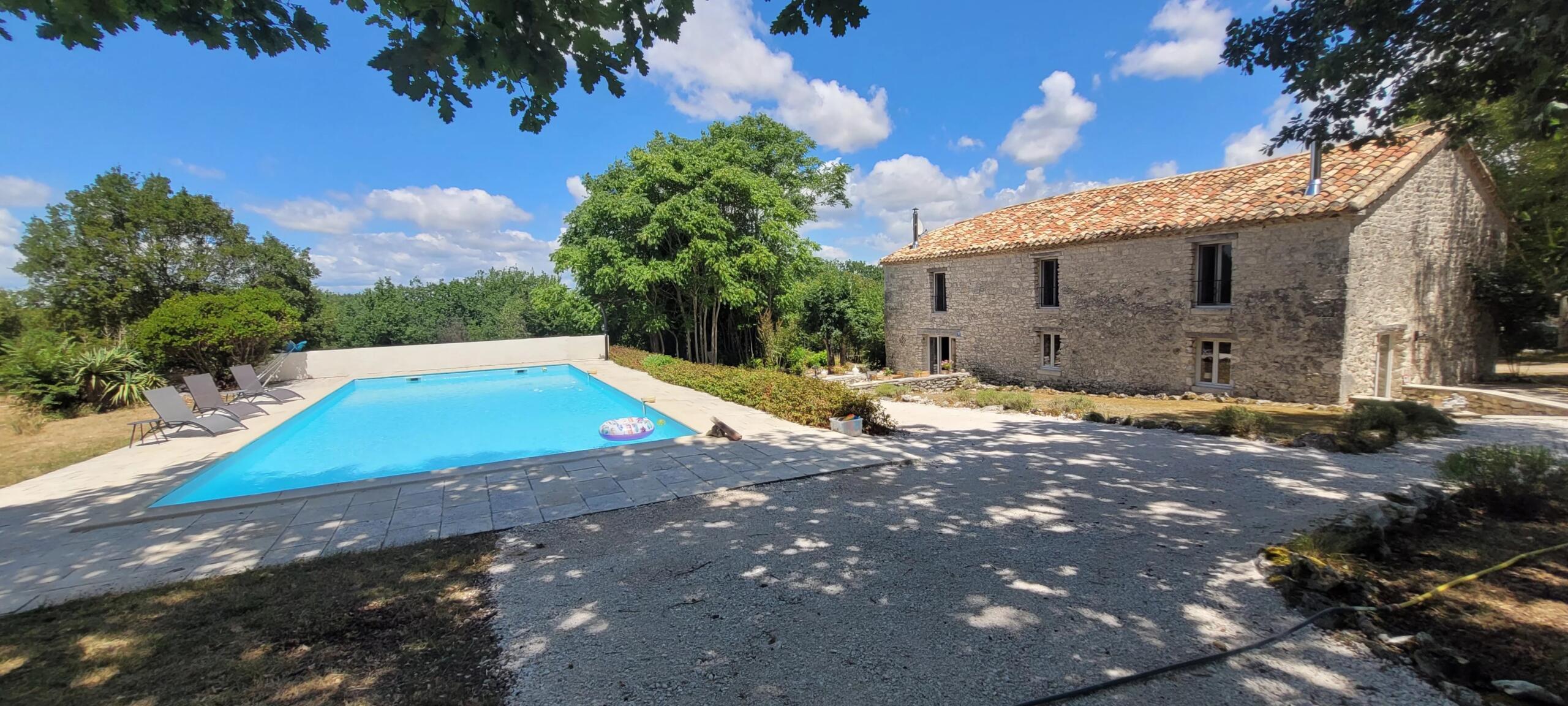 Secluded property with two gîtes and pool, Midi-Pyrénées – France – BVI86458