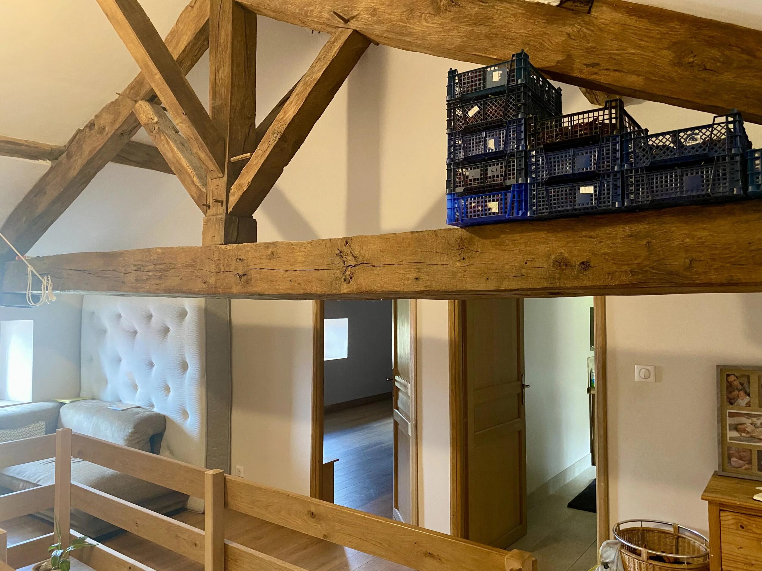 Characterful Renovated Farmhouse with Large Barn, Outbuildings, Pond and Over 9.6 Hectares of Land, Limousin – France – BVI84841