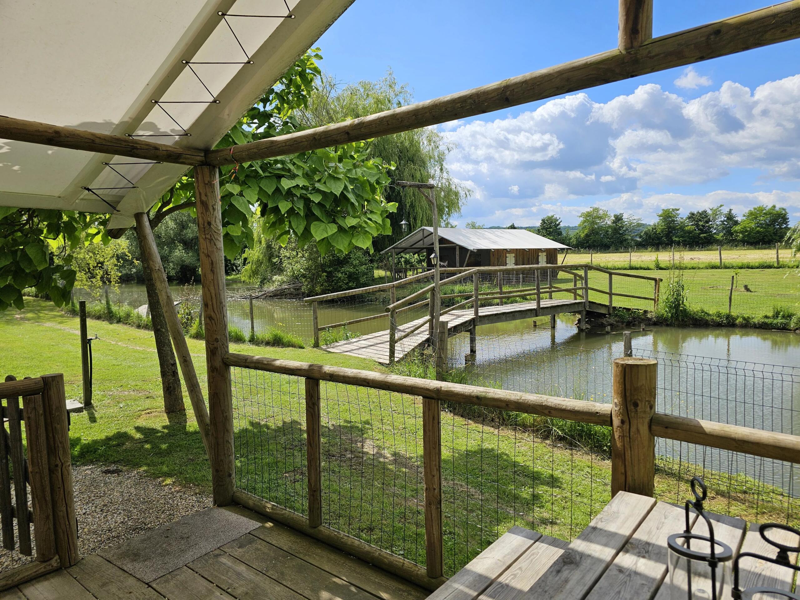 Glamping complex on over 5 hectares of land with a lake, Aquitaine – France – BVI86375