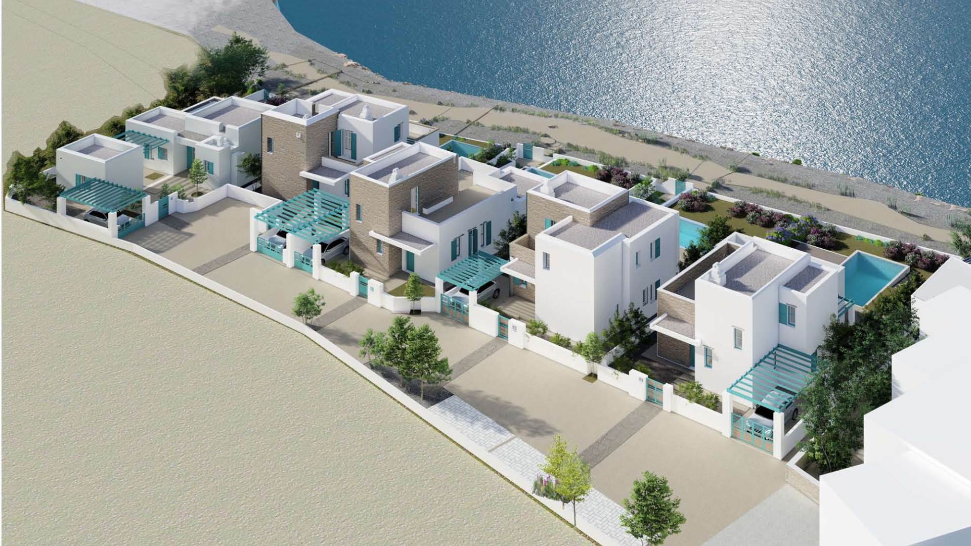 3 bedroom Villas / Houses in Paros, Greece – V-GCV-04