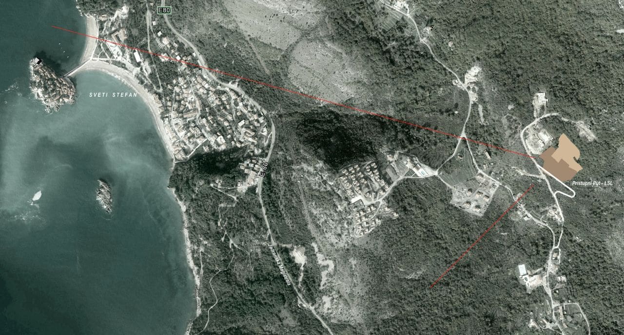 Land Plot in Blizikuce, Budva Municipality, Montenegro – MRENI01-NB