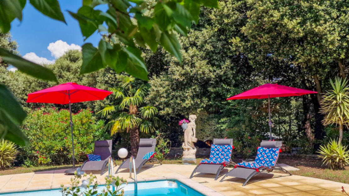 Exceptional Contemporary Villa with Independent Gîte, Pool and 5,000m² Landscaped Gardens in Montolieu