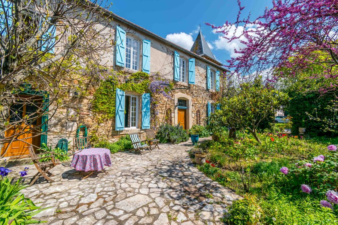 Beautiful 18th Century Presbytery with Pool in Charming Village Setting in the Montagne Noire