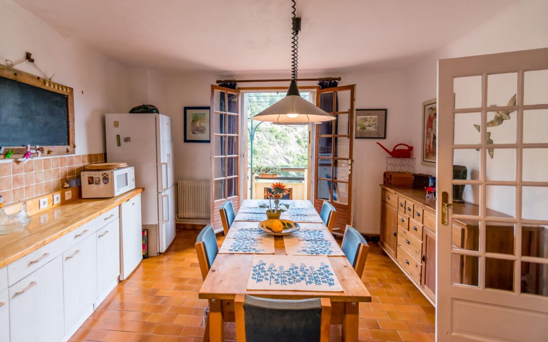 Character Home with Terraces, Garden & Spectacular Views in the Heart of Lastours