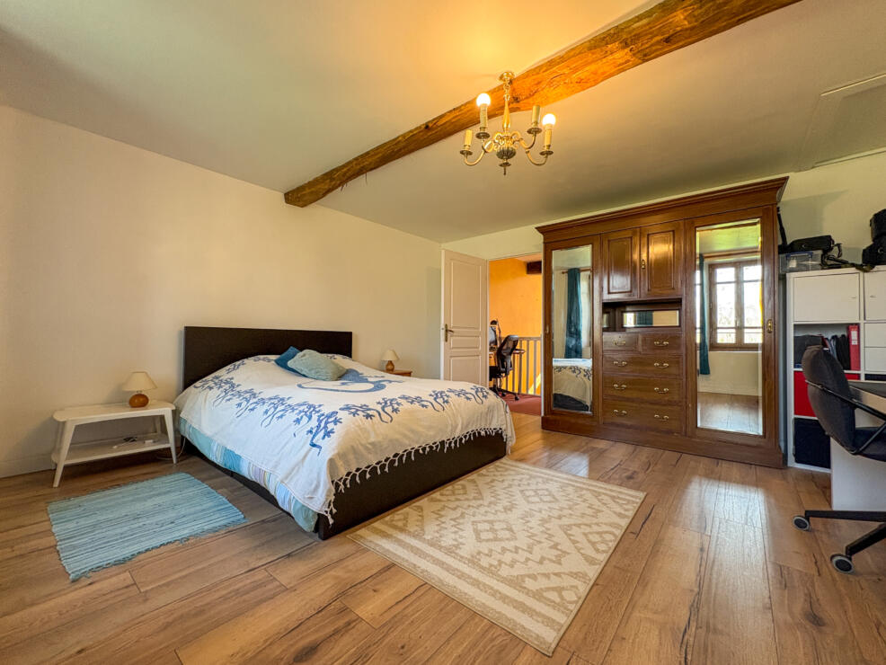 Character Property with Independent Gîte, Heated Pool and 1.5 ha of Woodland – 5 Minutes from Mirepoix