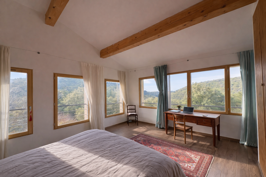 Exceptional Eco-Self-Sufficient Estate with Gîtes & Glamping, set in 180 Hectares – Pyrenean Foothills