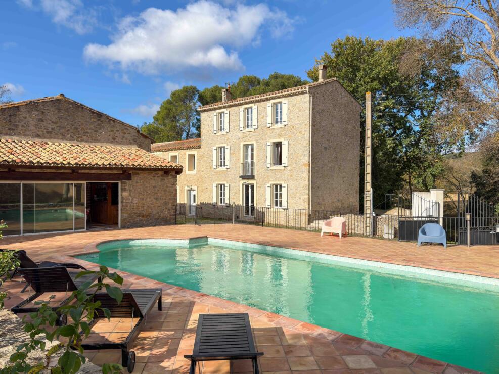 Charming Stone Property with Pool, Wellness Area and Guest Accommodation Potential