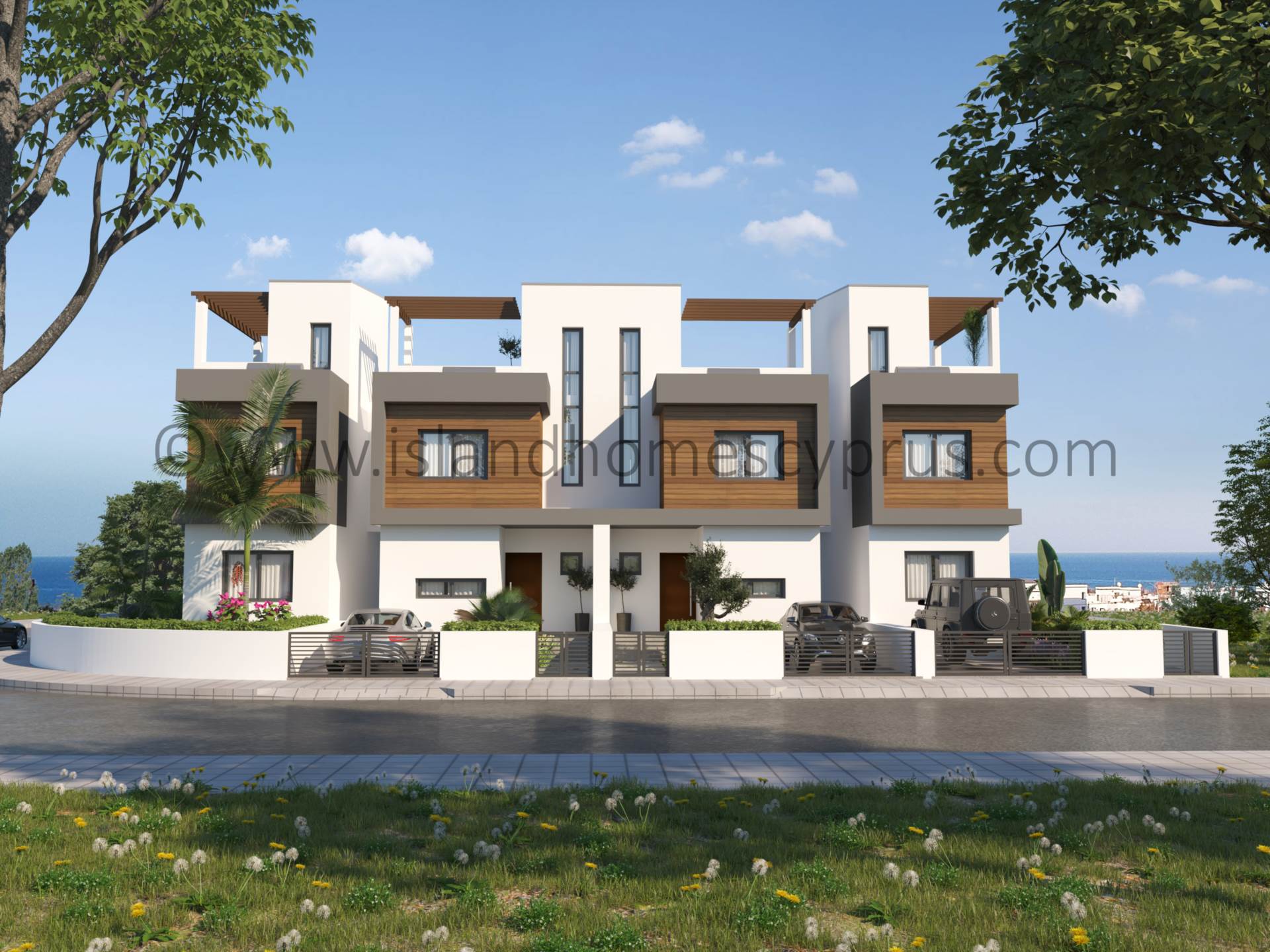 2 bedroom Semi-Detached in Kapparis, Famagusta, Cyprus – IdK102dp