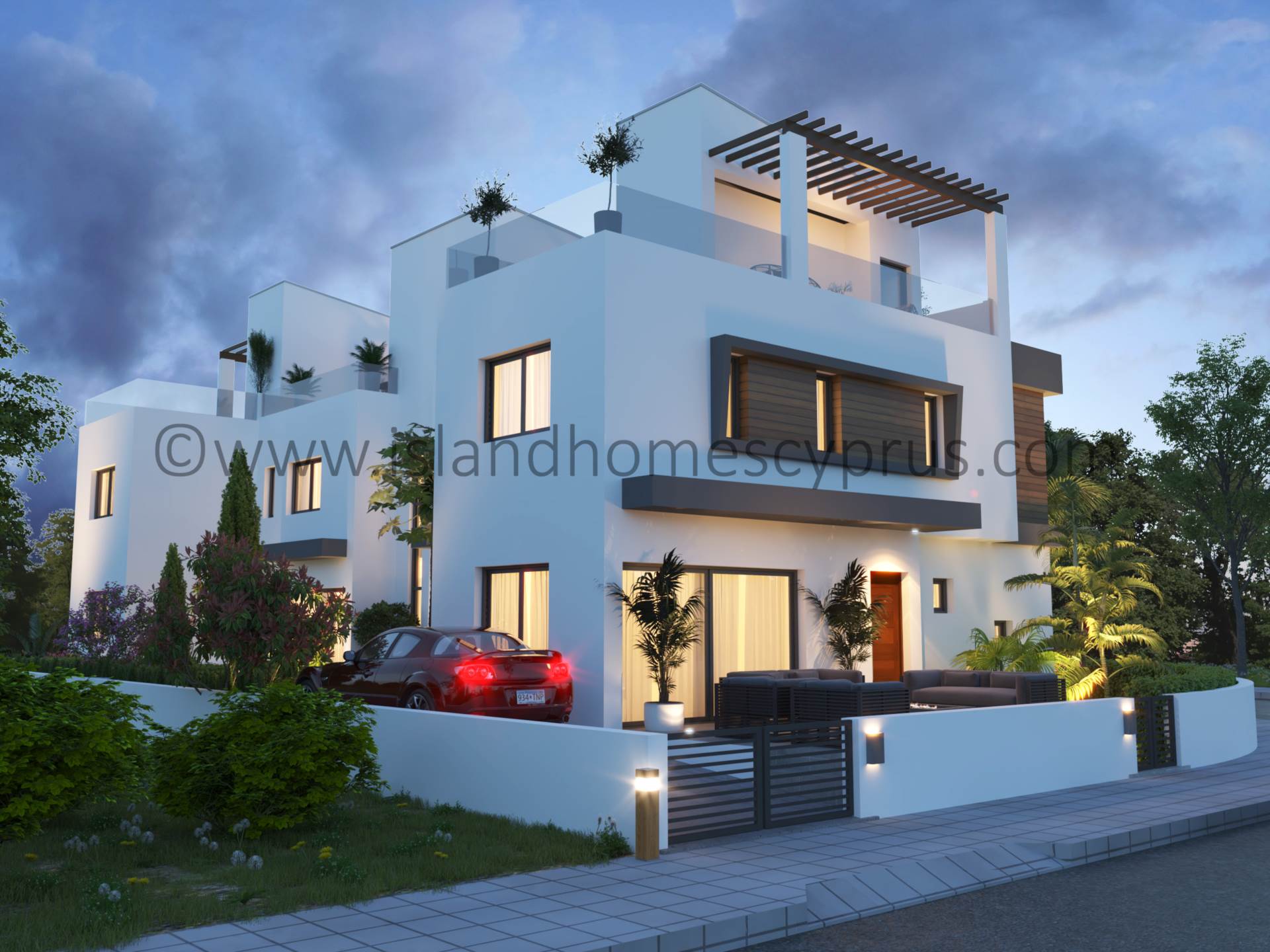 2 bedroom Semi-Detached in Kapparis, Famagusta, Cyprus – IdK102dp
