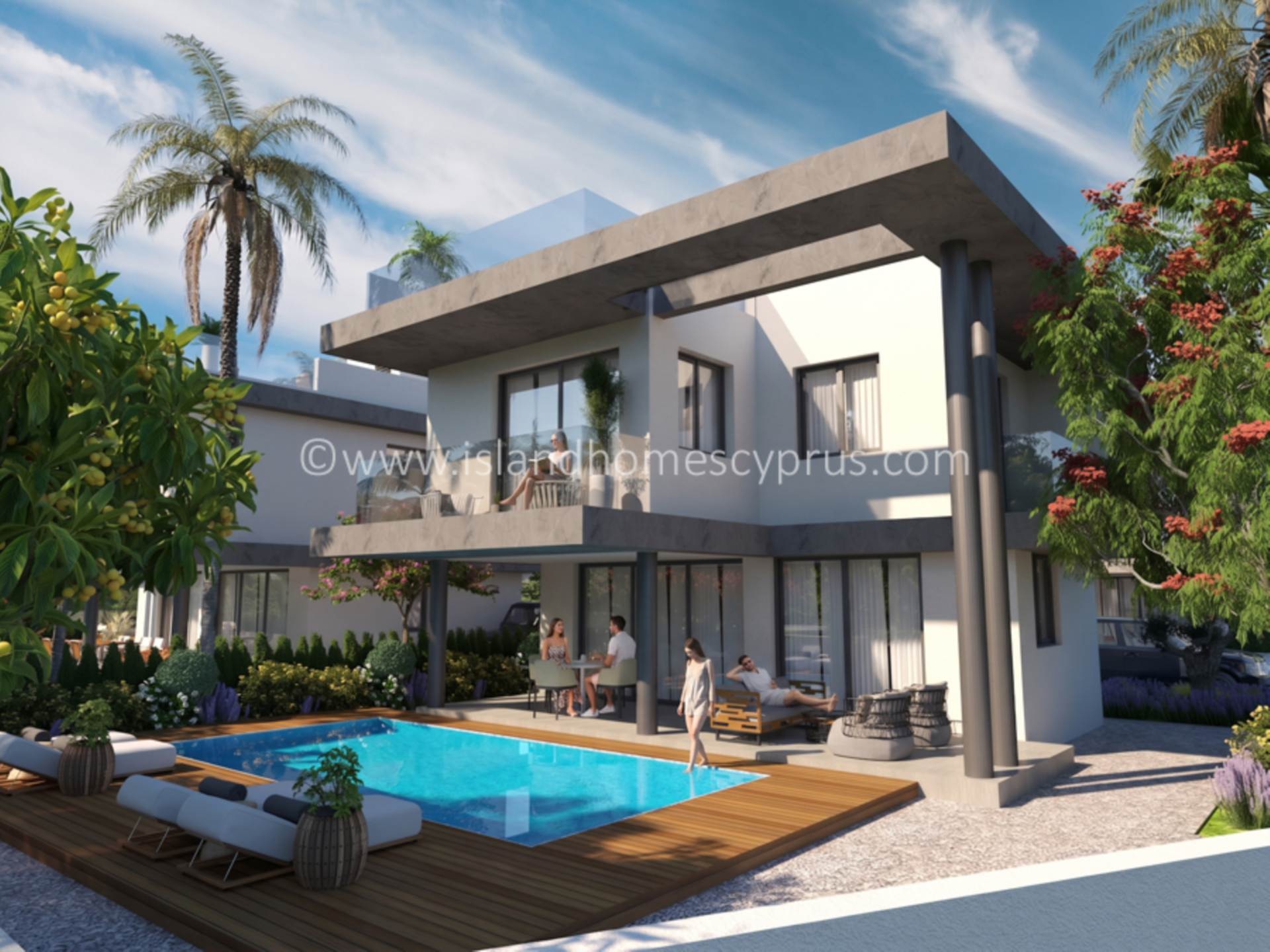 3 bedroom Villa in Pernera, Famagusta, Cyprus – QvP102dp