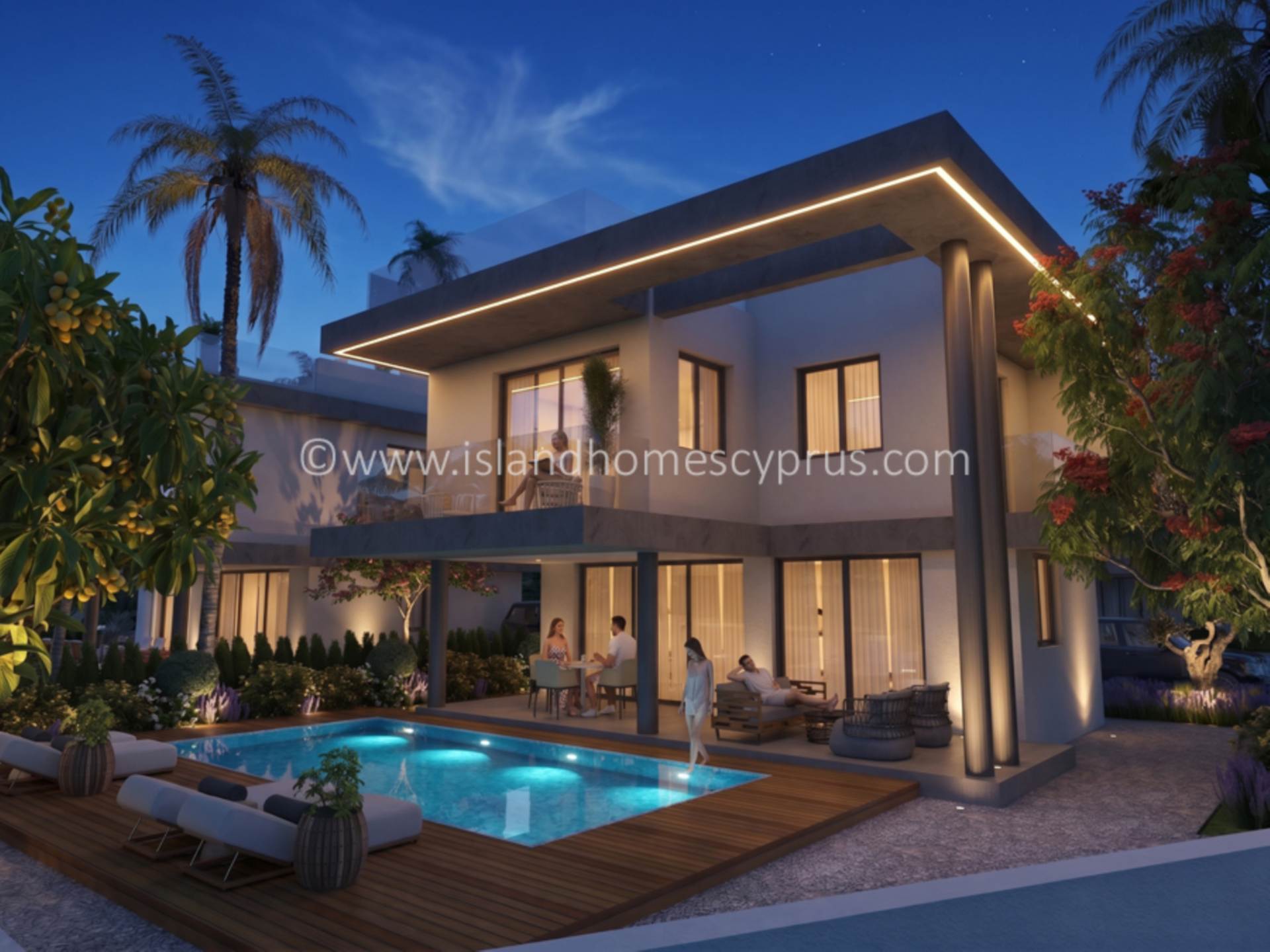3 bedroom Villa in Pernera, Famagusta, Cyprus – QvP102dp