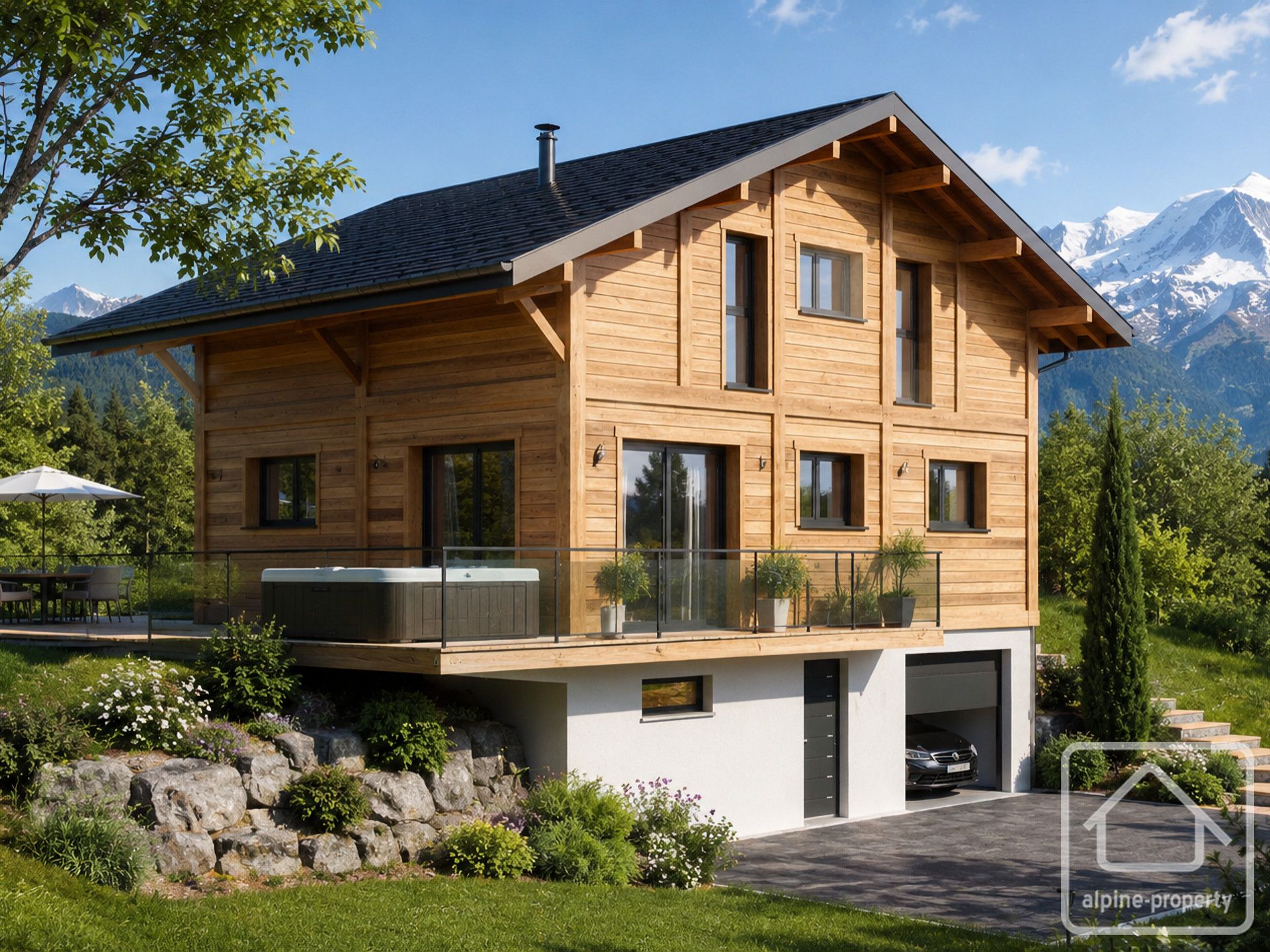 Exceptional New Build Chalet, A Stone’s Throw From The Centre Of Chamonix – LEILA