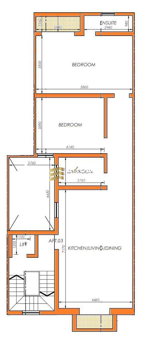 2 bedroom Apartment in St Pauls Bay, Malta – 69025
