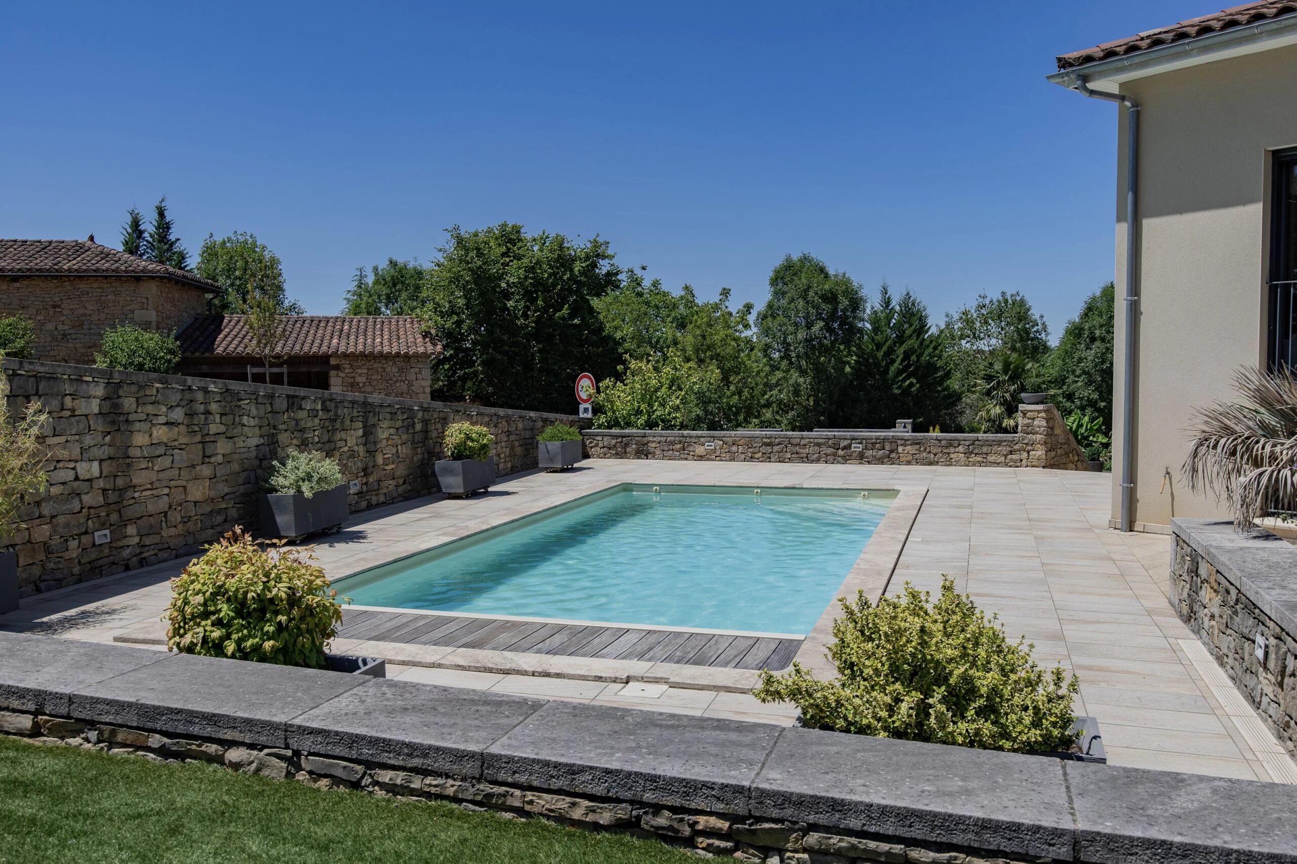 Architect-designed villa of original concept with pool, views of the Ségala, 15 minutes from Figeac, Midi-Pyrénées – France – BVI86223