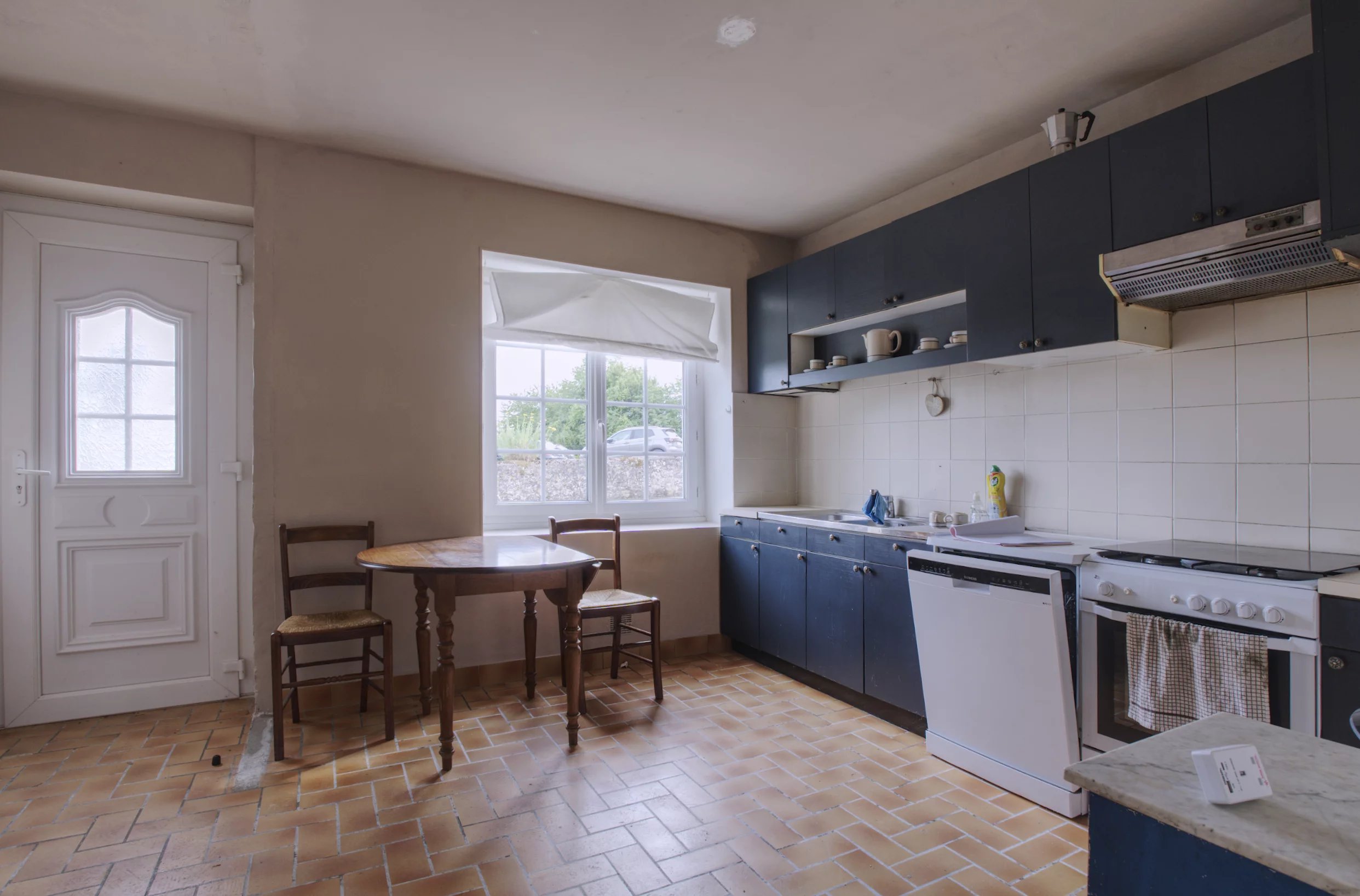 Village house to finish renovating with river frontage in lovely village with a bar, Poitou-Charentes – France – BVI85805