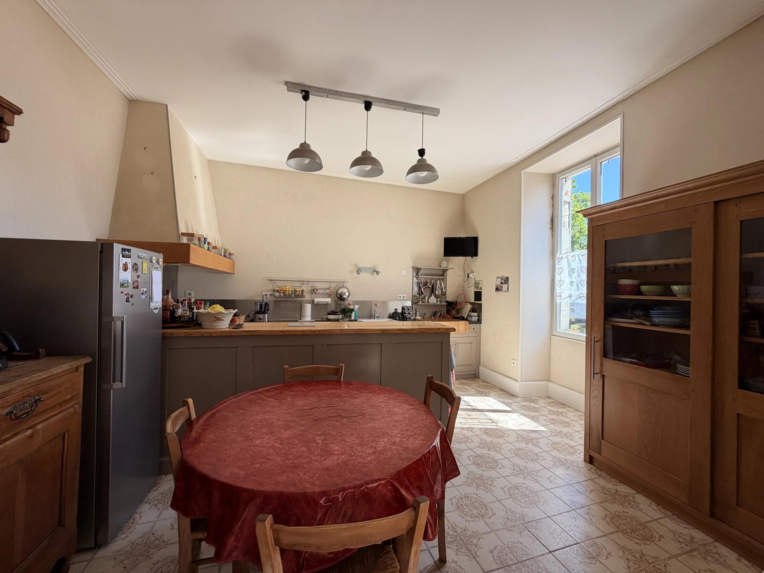 Spacious Character Home with Courtyard Oasis in the Heart of Verteuil-sur-Charente, Poitou-Charentes – France – BVI86414