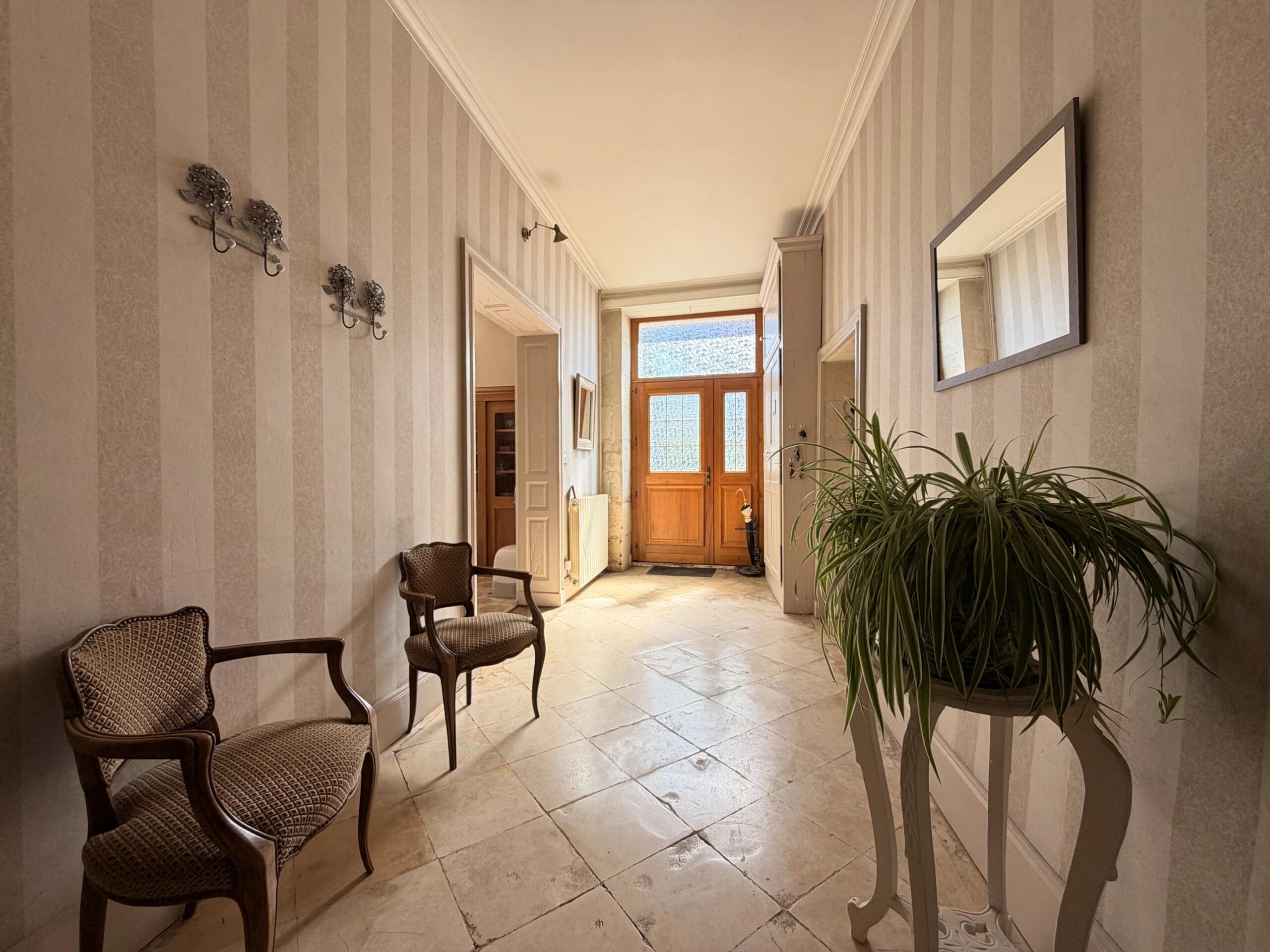 Spacious Character Home with Courtyard Oasis in the Heart of Verteuil-sur-Charente, Poitou-Charentes – France – BVI86414