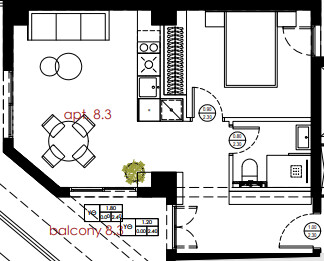 1 bedroom Flat in Sfageia – Ichthyoskala, Thessaloniki – Municipality, Greece – 65759