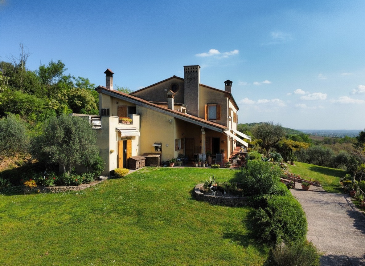A Gift from Bacchus: a Villa in the Euganean Hills – V003255