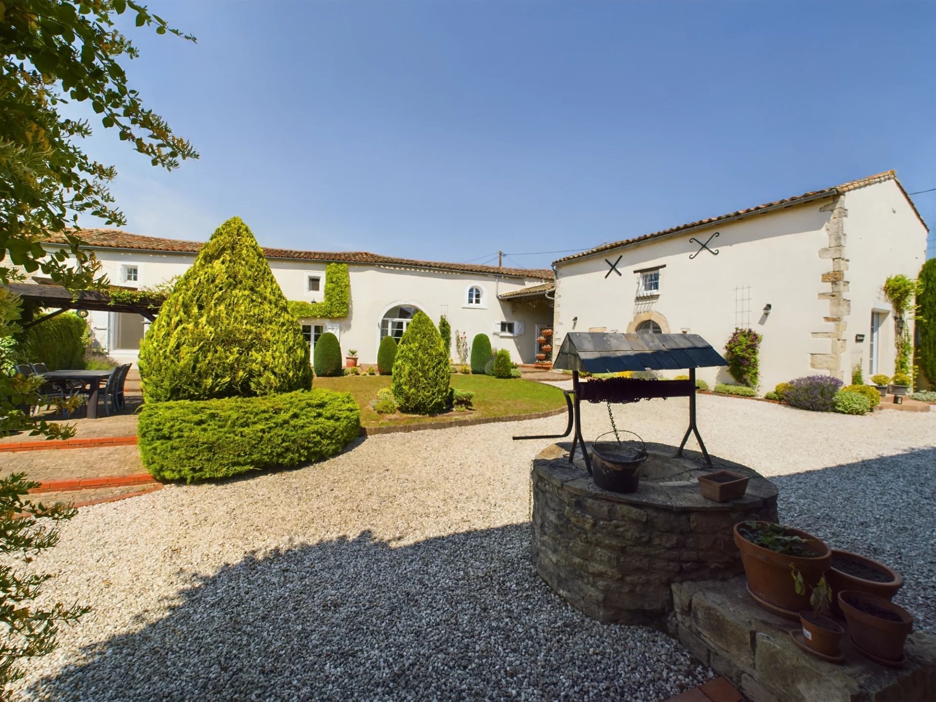 Beautifully Renovated 3 Bed/3 Bath Village House with Landscaped Gardens, Poitou-Charentes – France – BVI71033