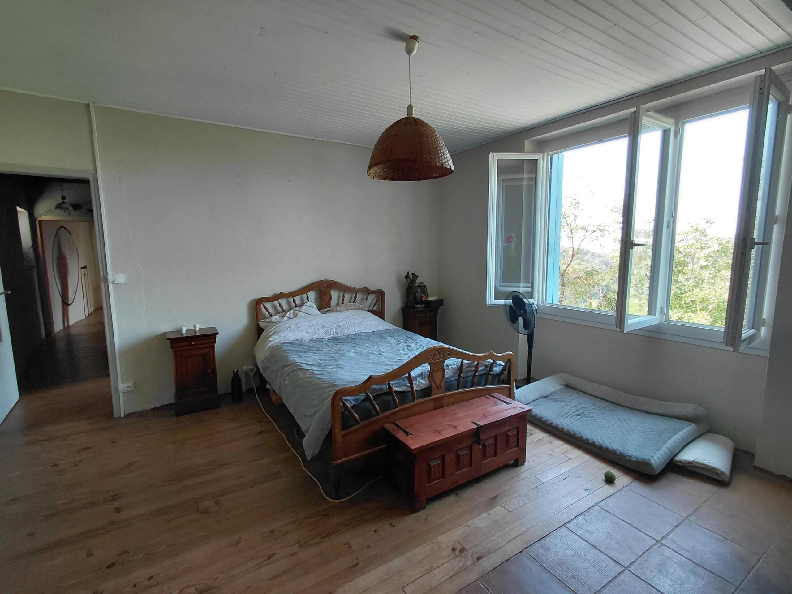 Stone Farmhouse for Sale in Saint-Christophe – No Neighbours, Barn, Outbuildings and Land, Midi-Pyrénées – France – BVI86071
