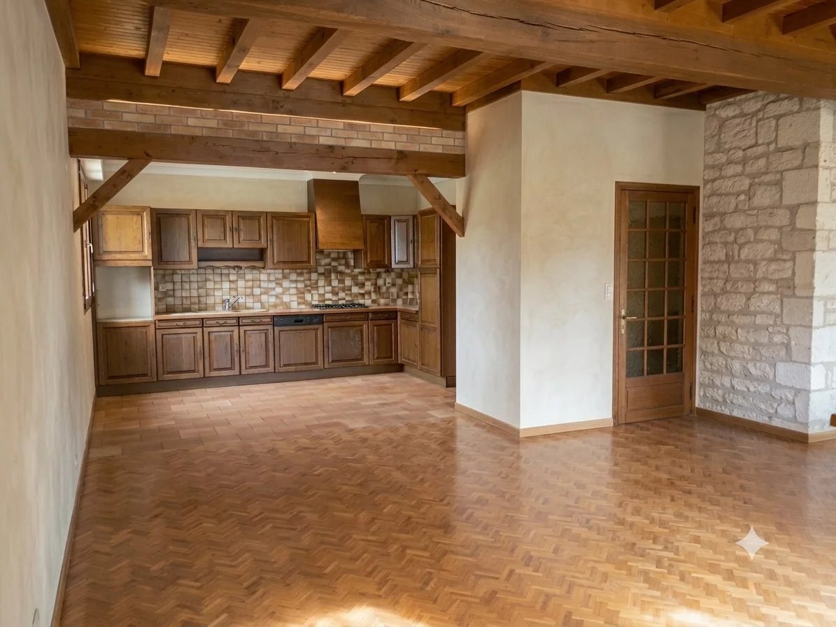 3-bed house with outbuildings on the edge of a village, Midi-Pyrénées – France – BVI86009