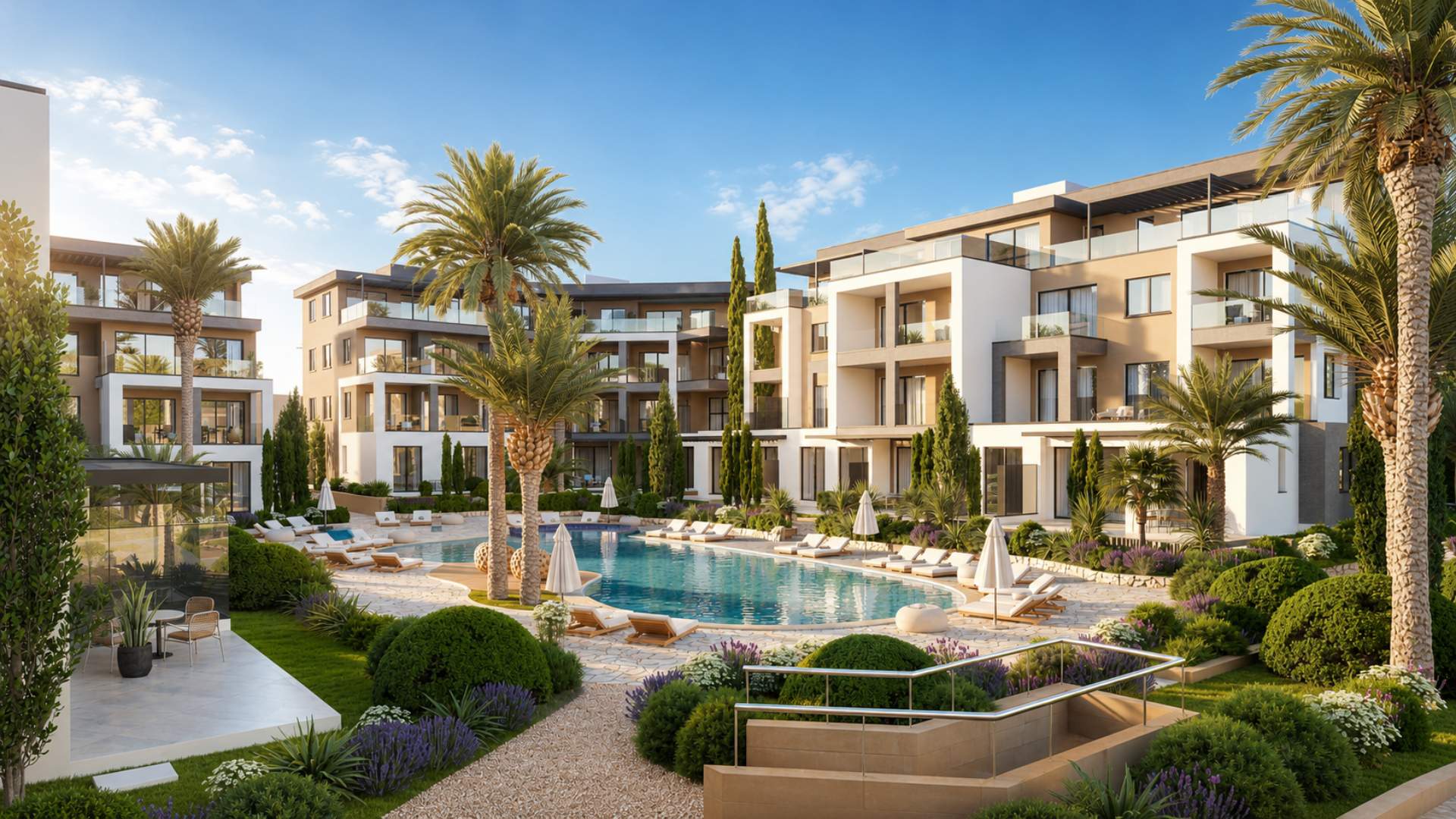 1 bedroom Apartments / Penthouses in Geroskipou, Paphos, Cyprus – A-BAG-S-103