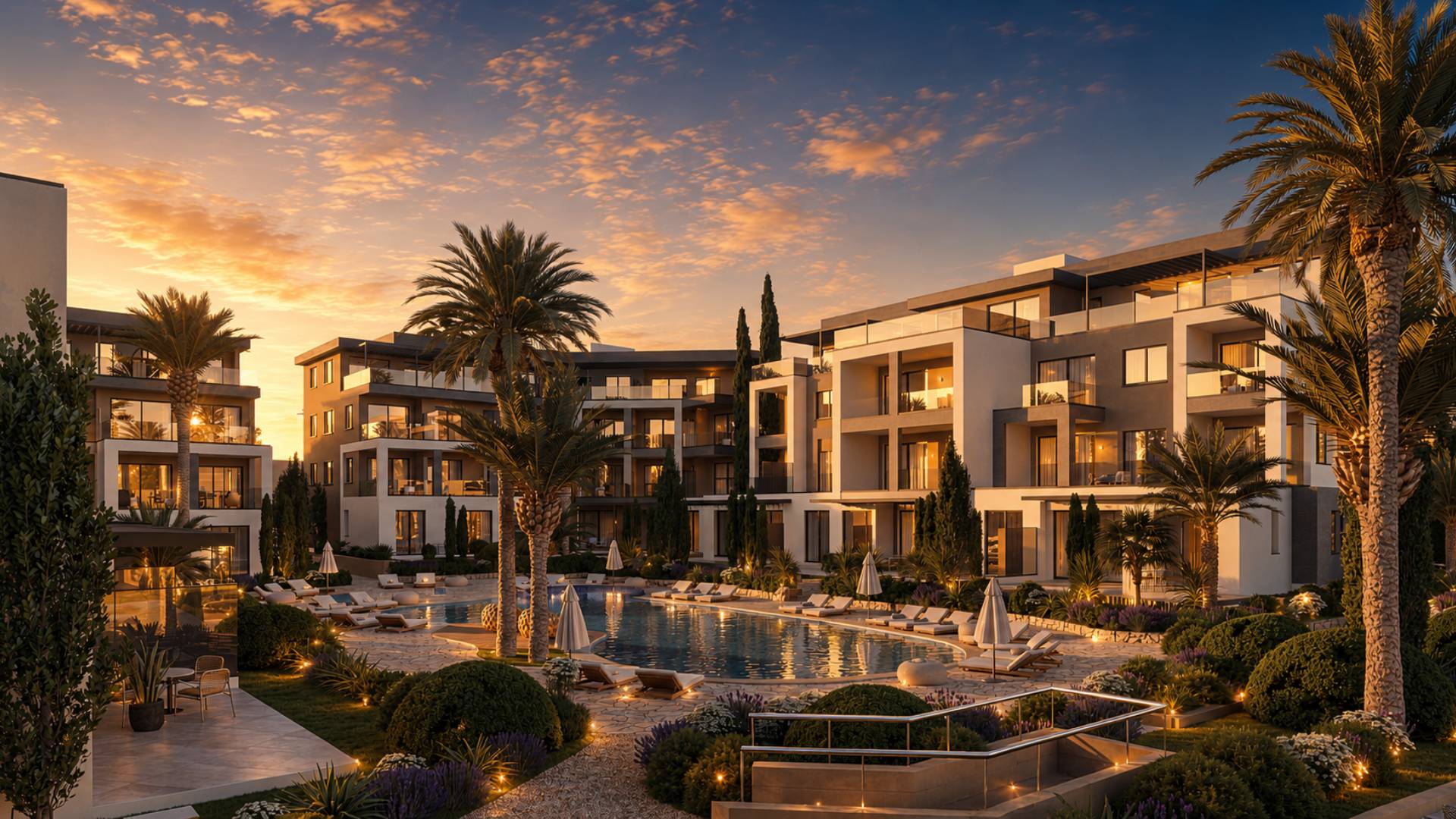 3 bedroom Apartments / Penthouses in Geroskipou, Paphos, Cyprus – A-BAG-A-302