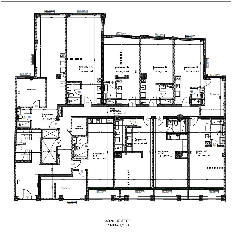 Flat in Sfageia – Ichthyoskala, Thessaloniki – Municipality, Greece – 66549