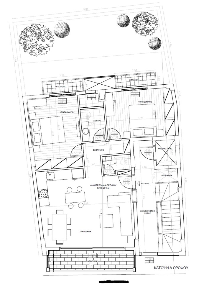2 bedroom Flat in Pagkrati, Athens – Center, Greece – 63823