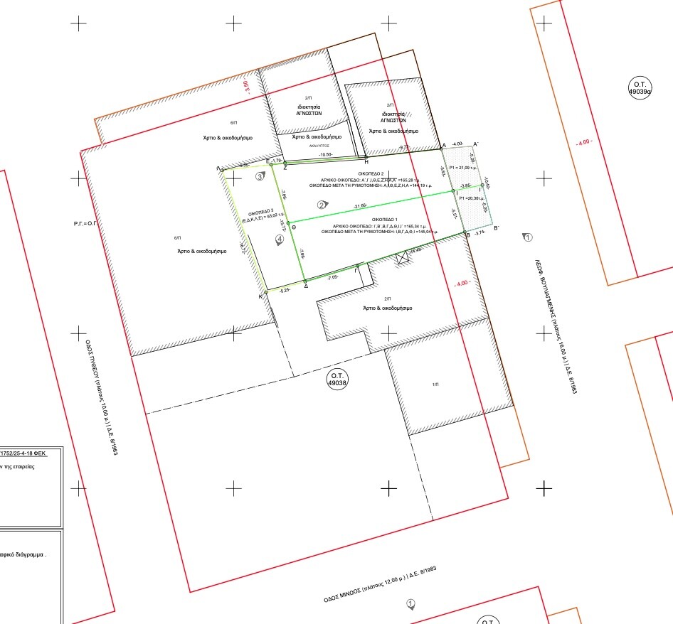 Land in Neos Kosmos, Athens – Center, Greece – 62859