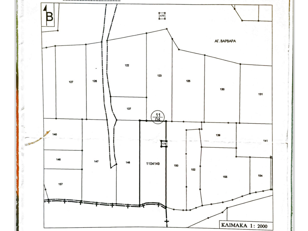 Land in Methoni, Pieria Prefecture, Greece – 61760