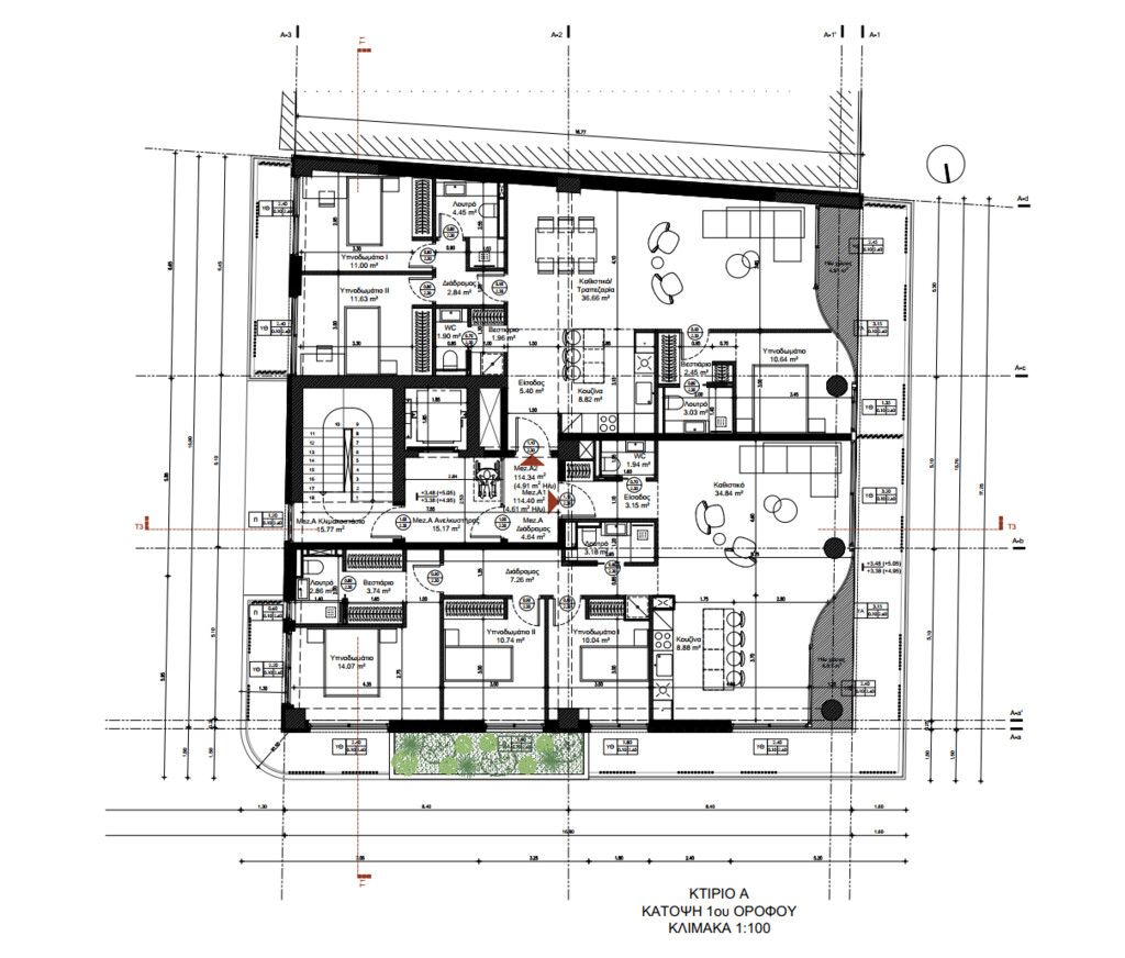 3 bedroom Flat in Faliro – Ippokratio, Thessaloniki – Municipality, Greece – 61680