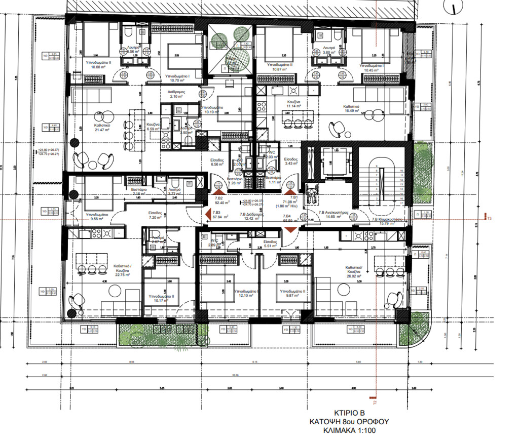 3 bedroom Flat in Faliro – Ippokratio, Thessaloniki – Municipality, Greece – 61658