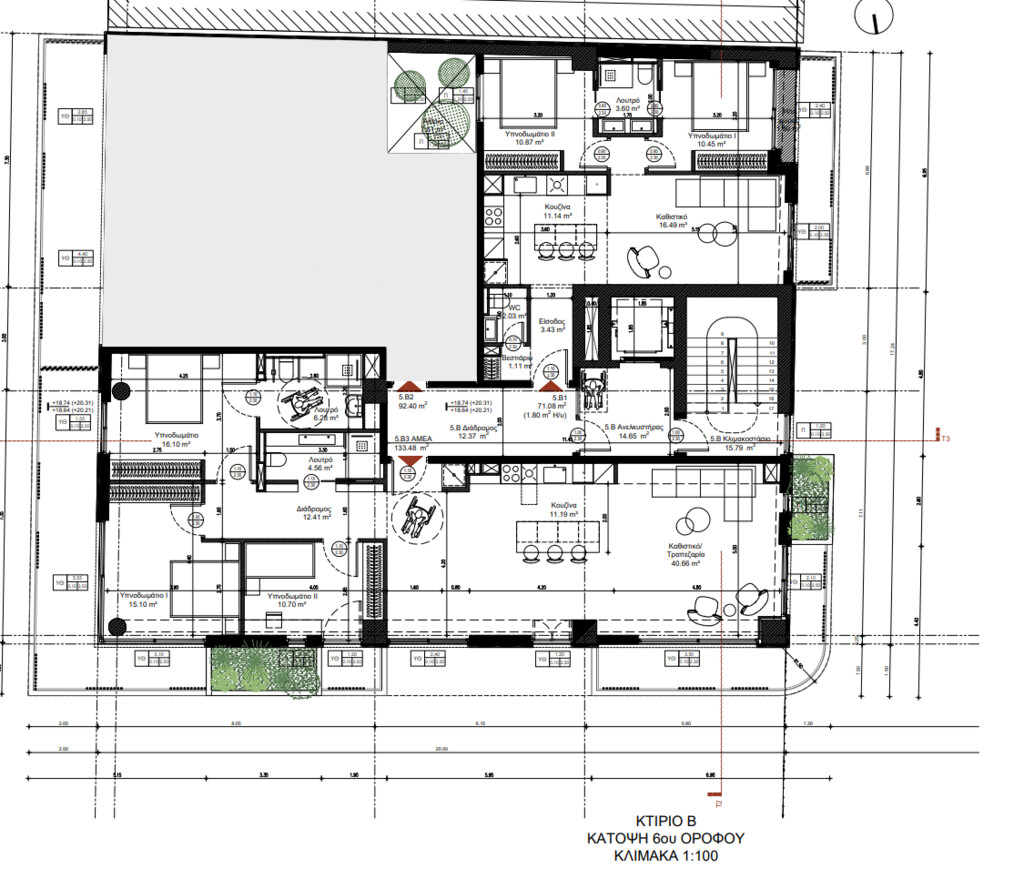 2 bedroom Flat in Faliro – Ippokratio, Thessaloniki – Municipality, Greece – 61618