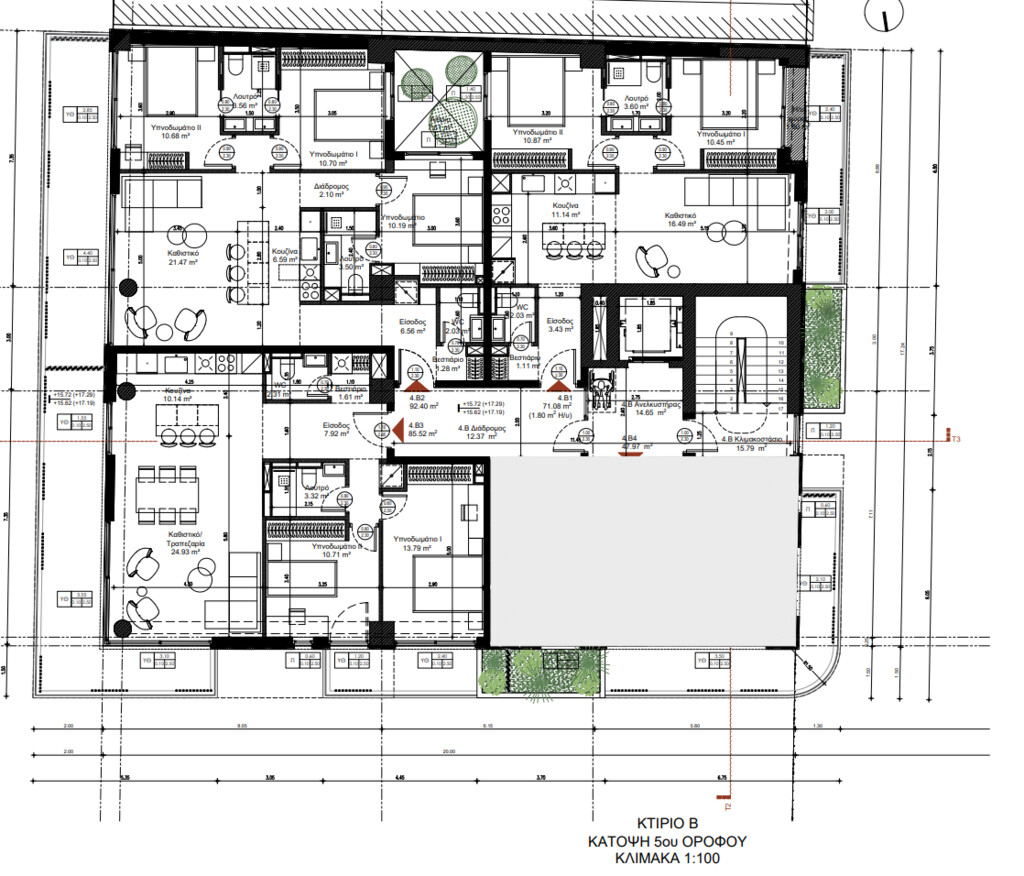 3 bedroom Flat in Faliro – Ippokratio, Thessaloniki – Municipality, Greece – 61616
