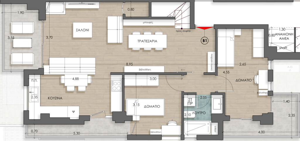 3 bedroom Maisonette in Thermi, Thessaloniki – Suburbs, Greece – 60507