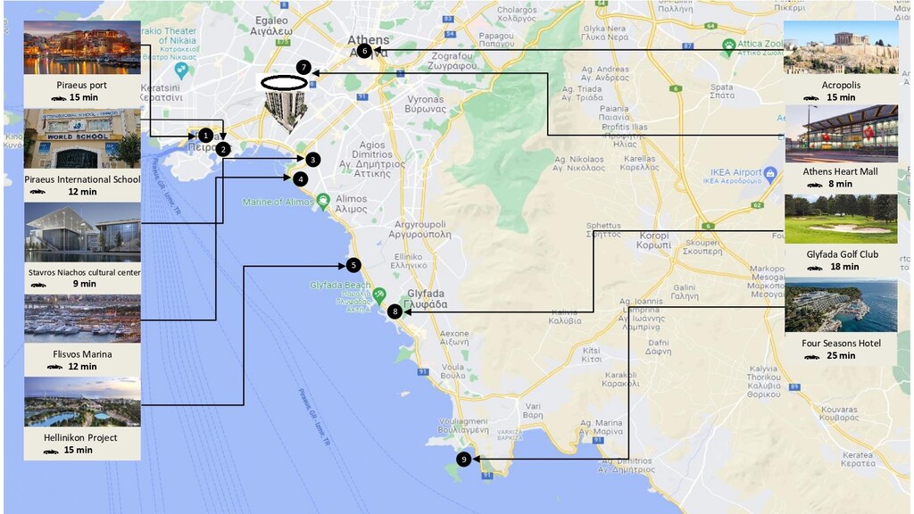 2 bedroom Flat in Moschato, Piraeus Suburbs, Greece – 58964