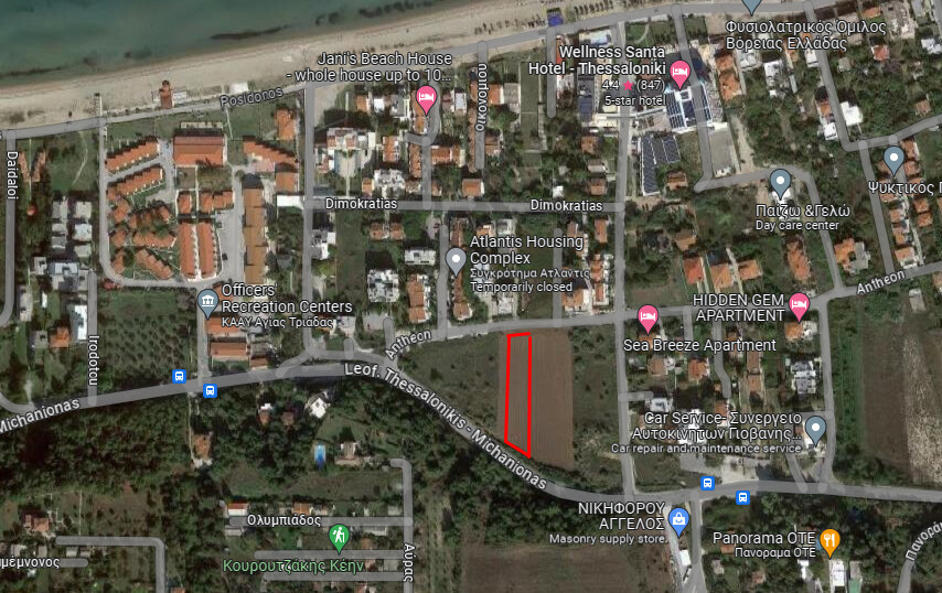 Land in Thermaikos, Thessaloniki – Suburbs, Greece – 56988