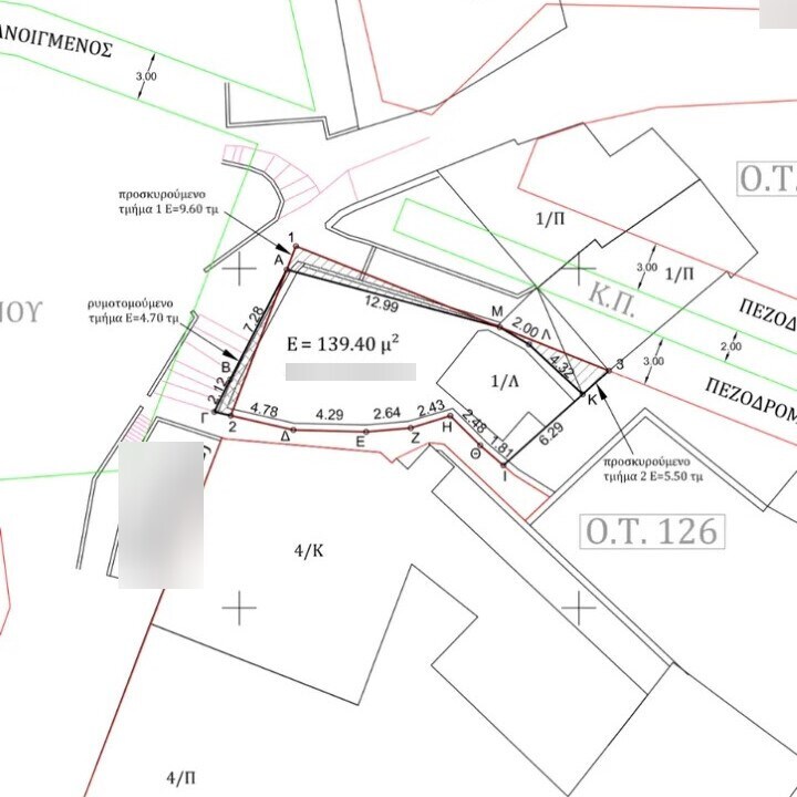 Land in Ano Poli, Thessaloniki – Municipality, Greece – 56853