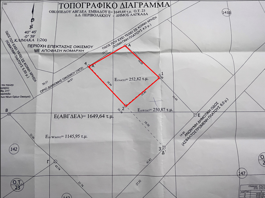 Land in Lagkadas, Thessaloniki – Rest Of Prefecture, Greece – 54666
