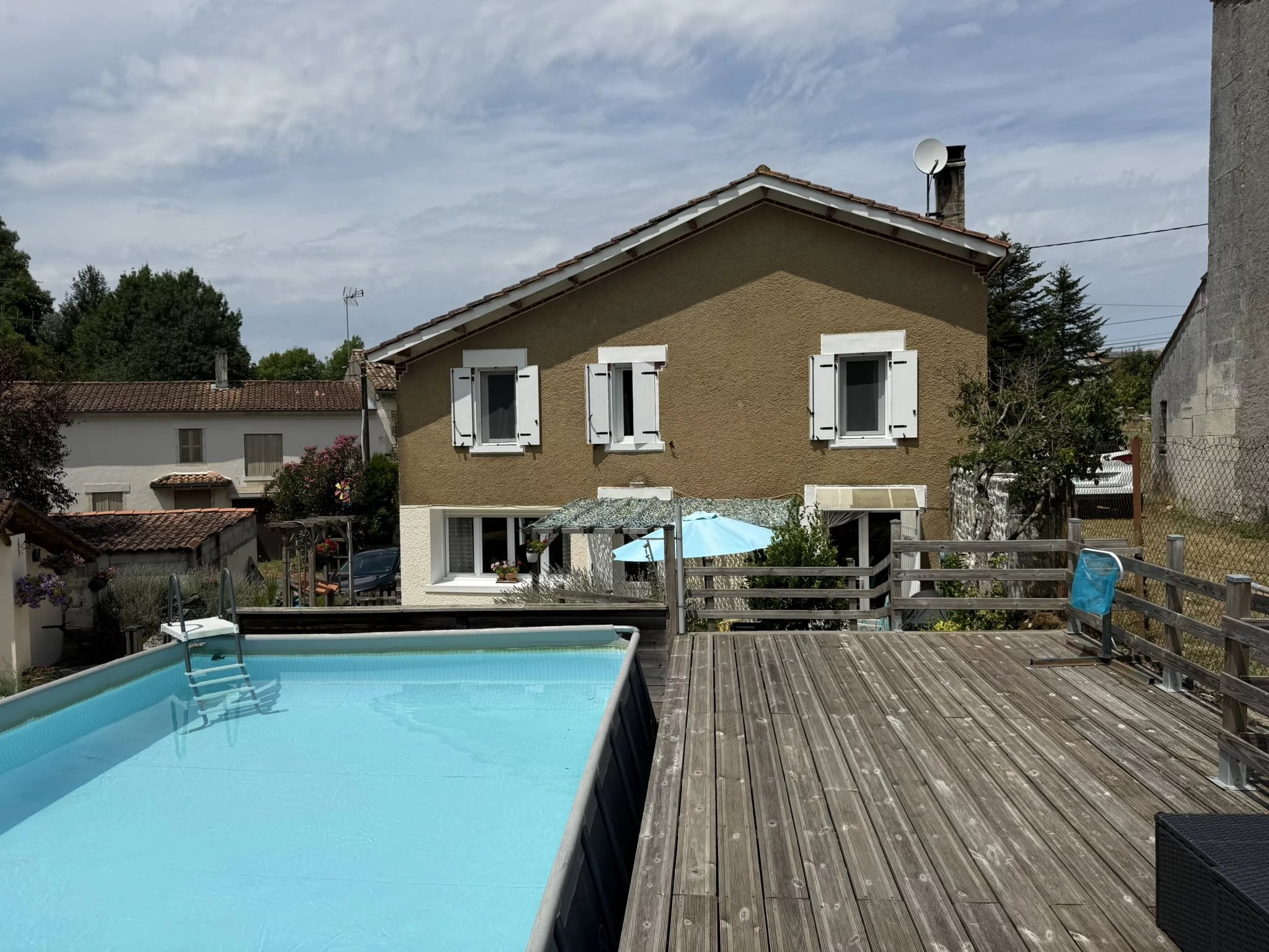 Charming Family Home with Garden, Pool and Stream, Poitou-Charentes – France – BVI86491
