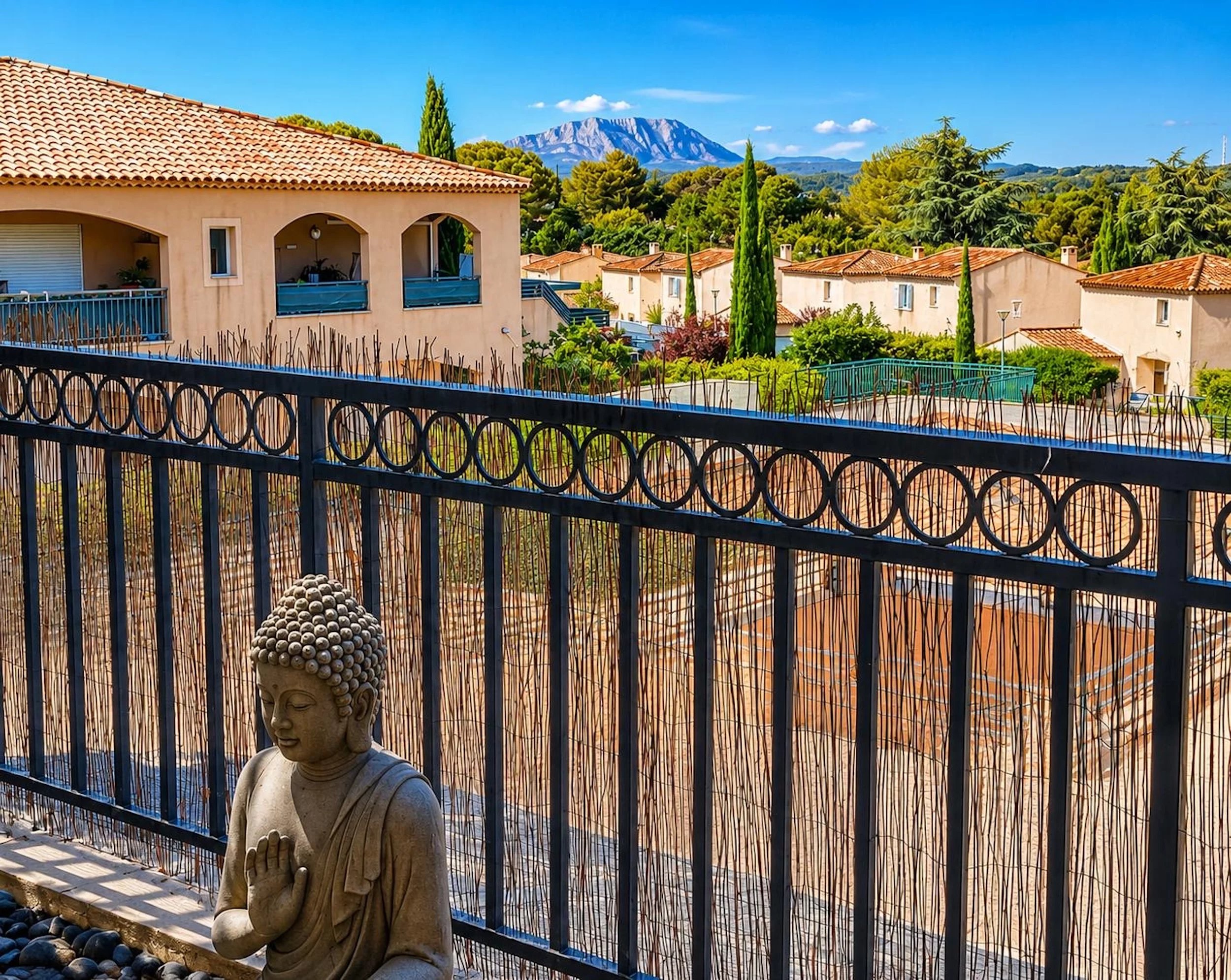 Stunning 2-Bedroom Apartment with Air Conditioning, Spacious Terrace & Sainte-Victoire Views, Provence-Alpes-Côte d’Azur – France – BVI86576
