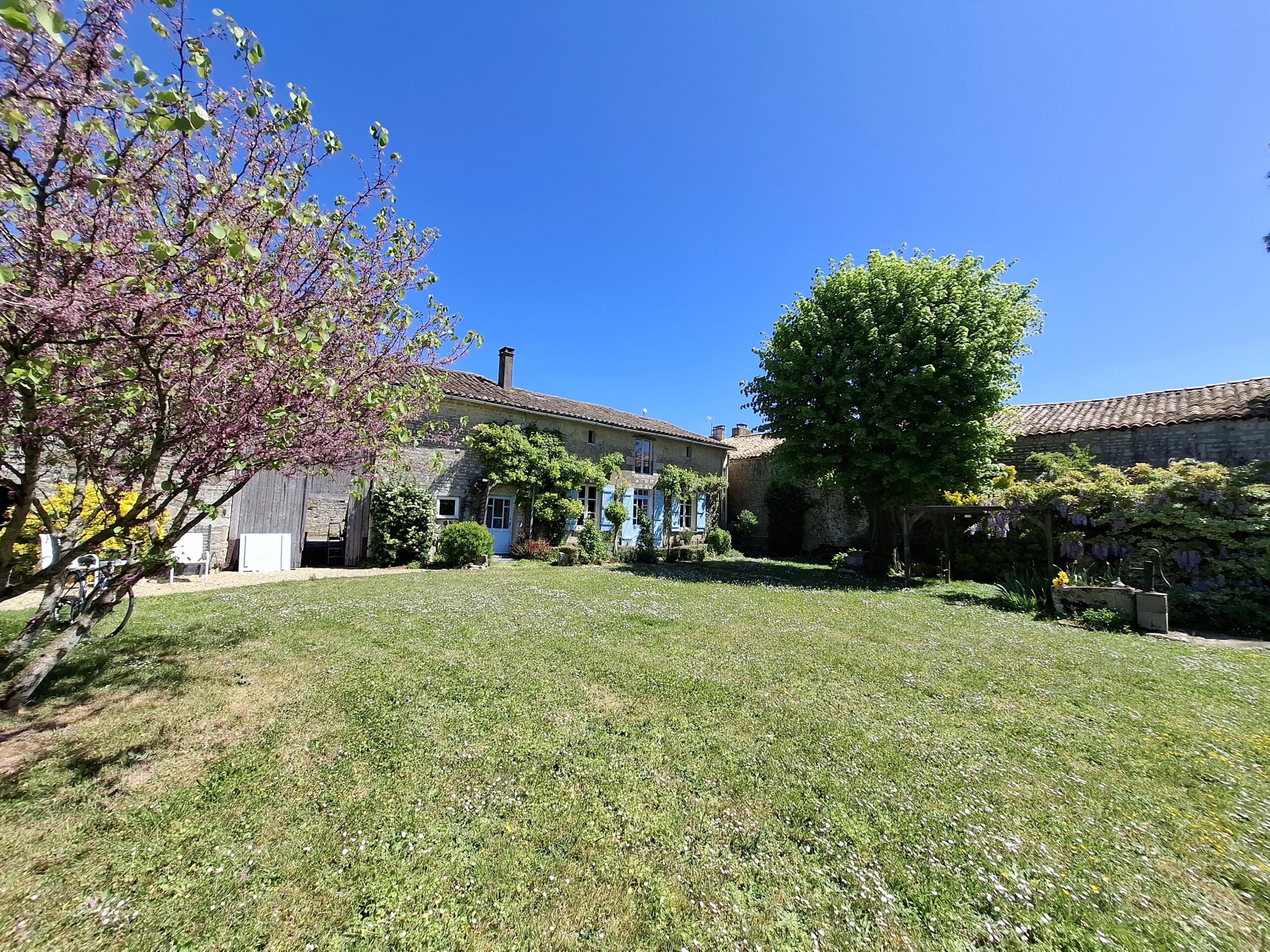 Charming converted farm in a rural hamlet with beautiful gardens, Poitou-Charentes – France – BVI85457